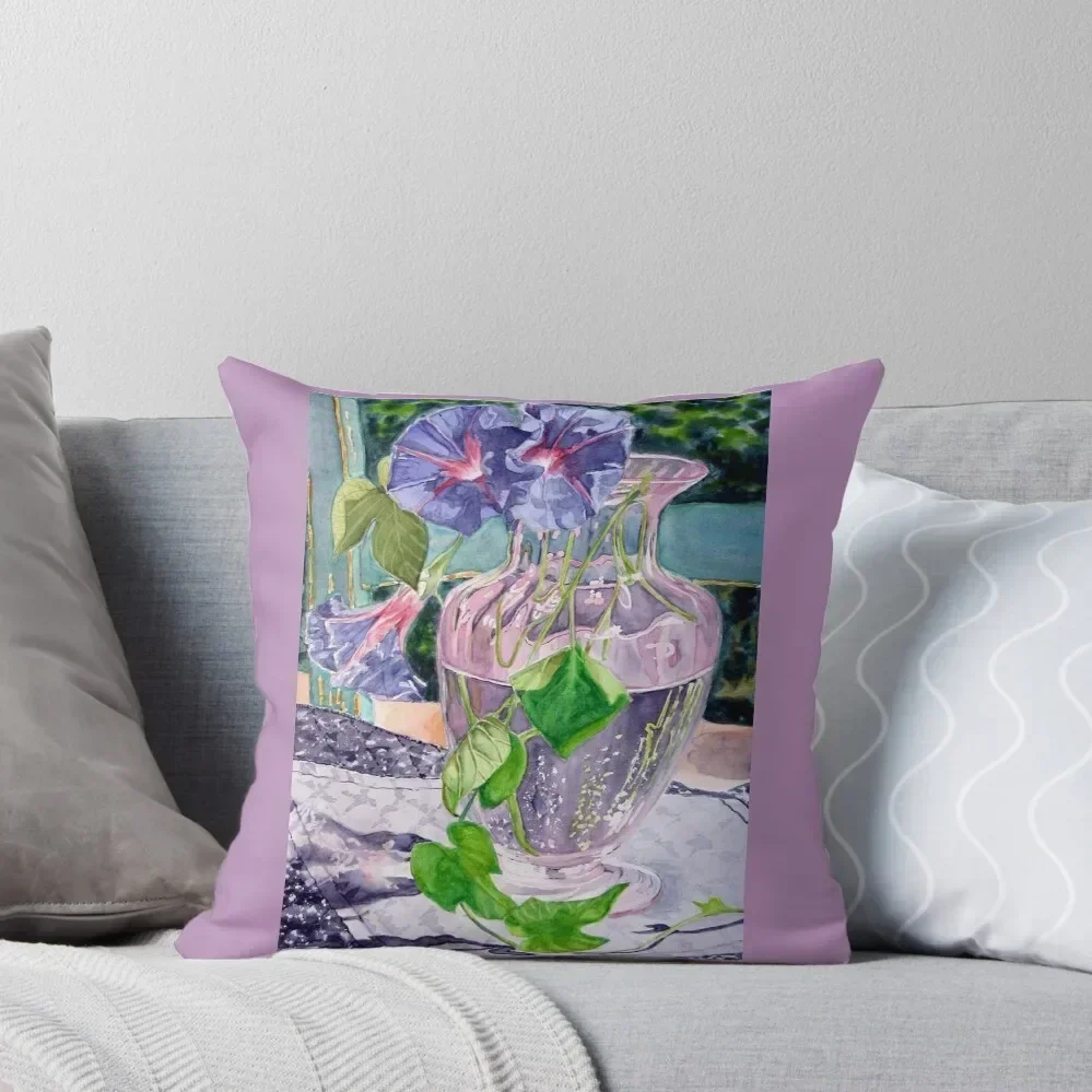 

Rescued vase on distressed chair Throw Pillow Luxury Cushion Cover Cusions Cover Pillowcases Cushion Covers Sofa pillow