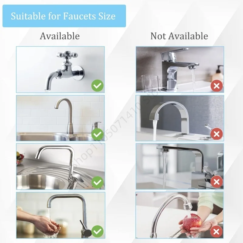 130cm Multifunctional Wash Head Shower Pet Faucet Shower Sprinkler Hose Sink Wash Extender Bathroom Bath Cleaning Supplies view 5