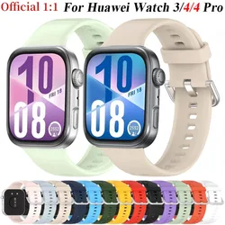 Soft Silicone Strap For Huawei Watch Fit 5/4/3 Huawei Watch Fit 4 5 Pro Official Smartwatch Sport Comfortable Bracelet Wristband