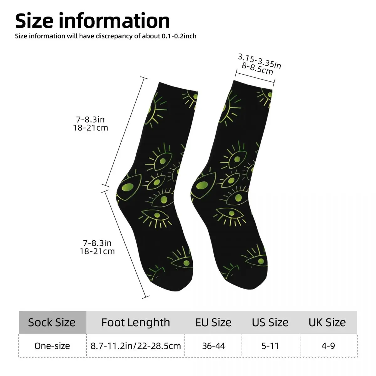 Eyes Of The Void Socks Harajuku High Quality Stockings All Season Long Socks Accessories for Unisex Gifts