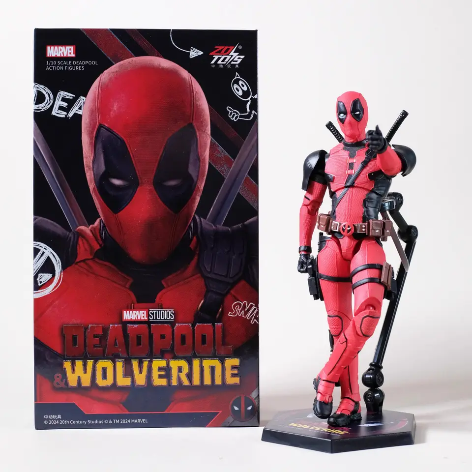 G*p様 ZDTOYS 中動玩具 ヴェノム&デッドプール&ウルヴァリン 3体セッ 2024 デッドプール & ウルヴァリン アクションフィギュア映画版 ZD