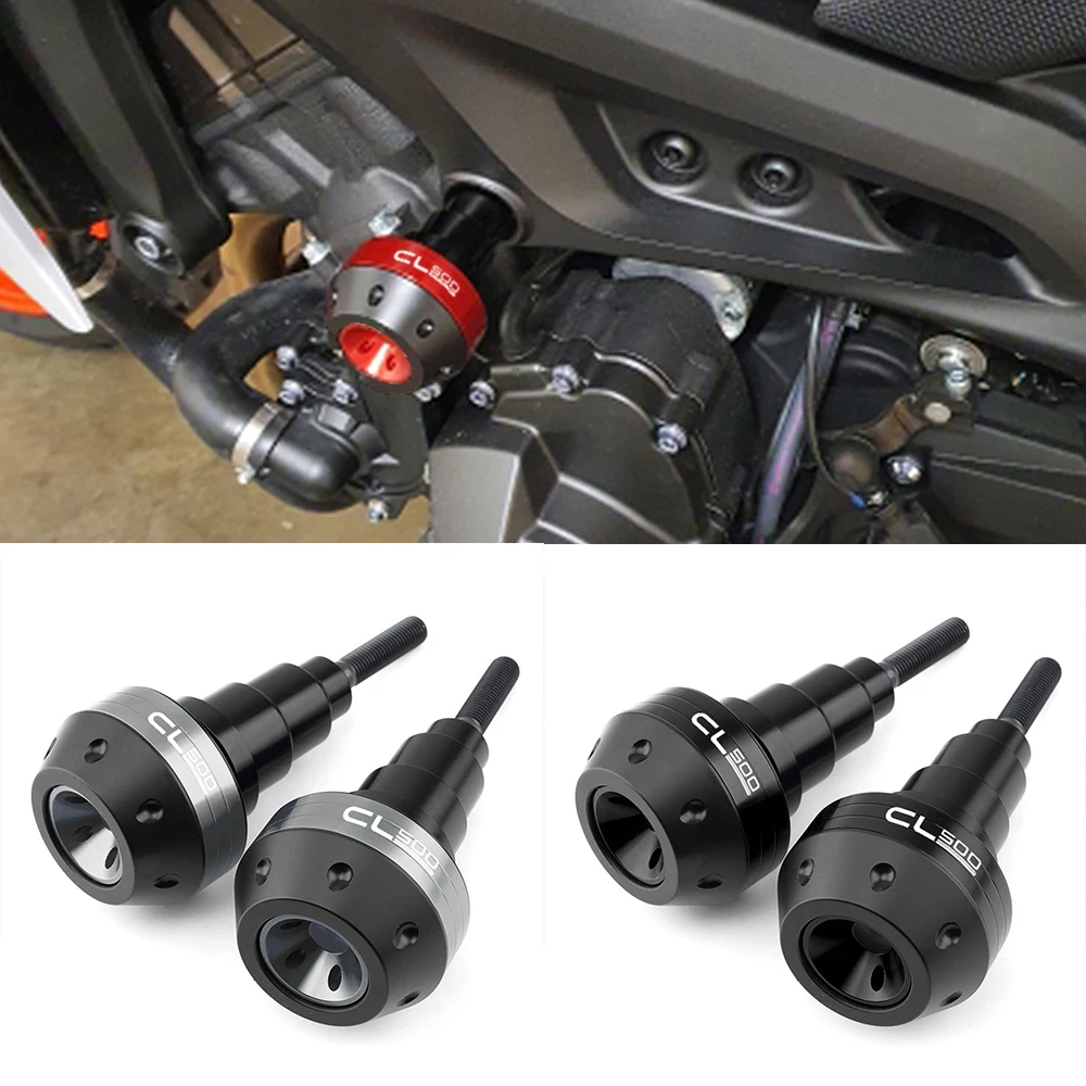 Neue, hochwertige Aluminium-Motorrad-Sturzschutzvorrichtungen für Honda CL500 500CL CL-500, Rahmen-Schutzbügel.