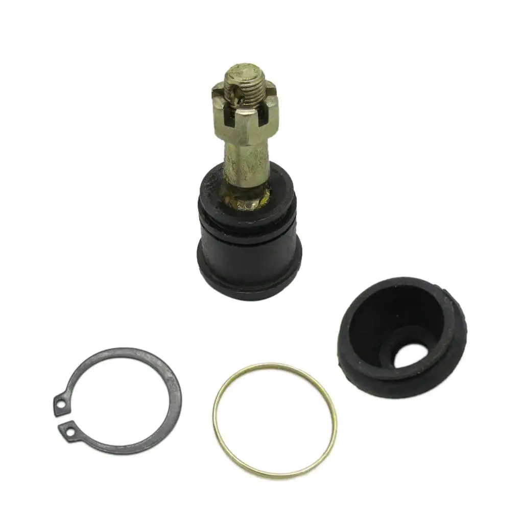 

Black Round Ball Joint Tie Rod End Iron Accessory for 250cc ATV Parts Quad Bike Buggy Steering Assembly