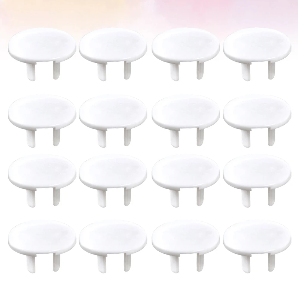 38pcs Socket Protection Cover ABS Outlet Covers Baby Safety Electric Protectors Child Proof Plug Home Security Socket Guard