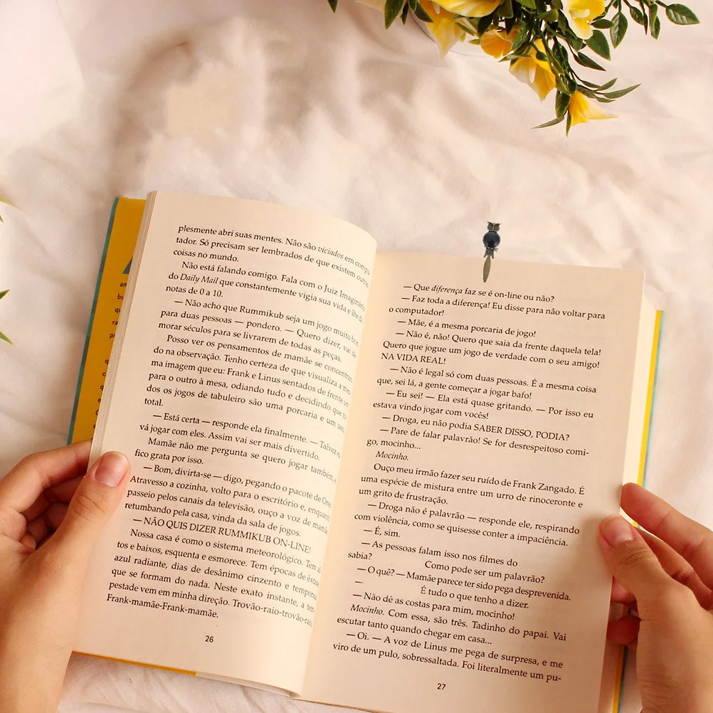 

2 Pcs Decorative Book Marks Shaped Bookmarks Zinc Alloy Elegant Metal Bookmark For Students Gifts Retro Page Markers