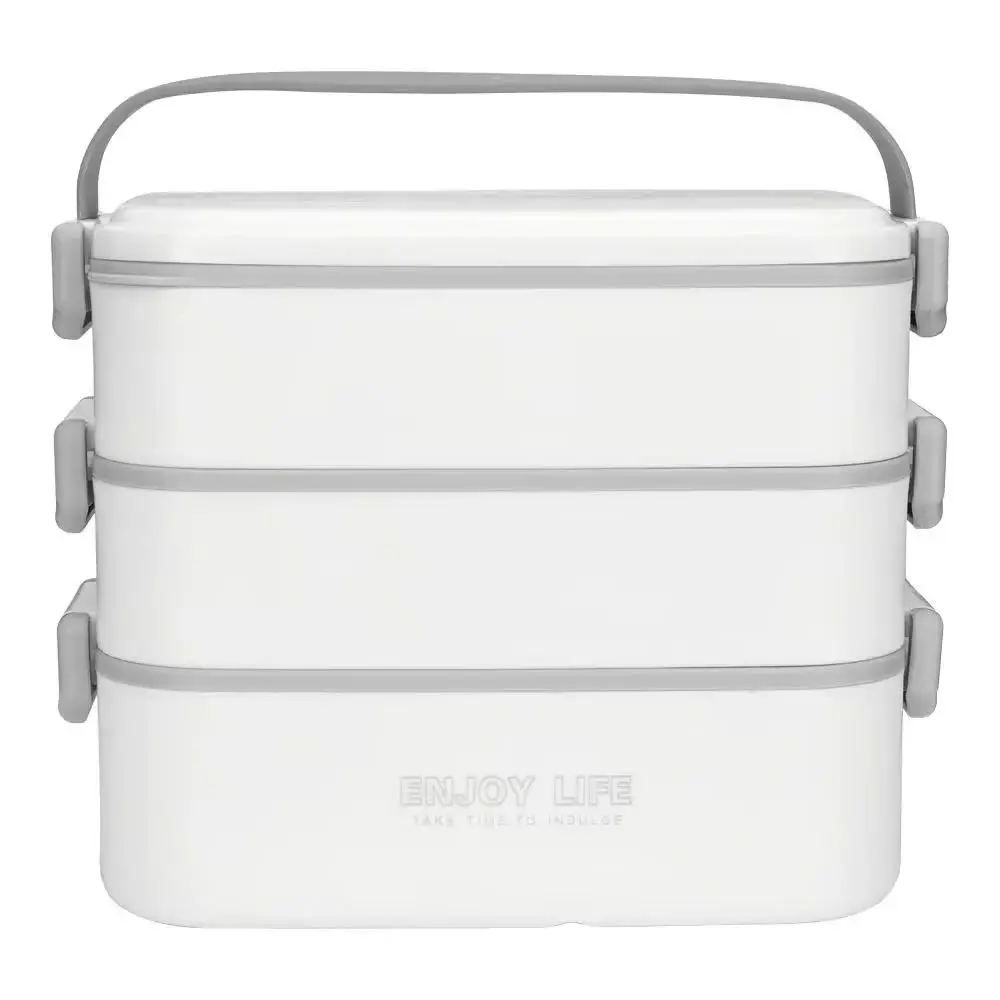 Stackable Bento Lunch Box with Handle 3 Layer