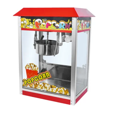 Popcorn Machine Commercial Fully Automatic Free Pot Night Market Stall with Electric Heating Spherical Puffing Machine