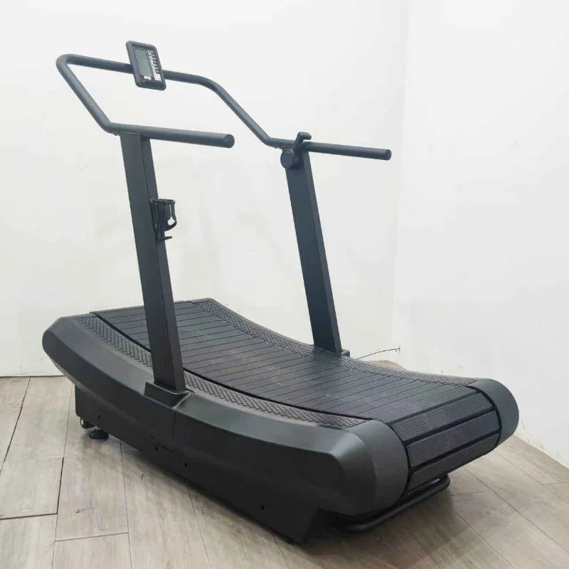 High Quality Commercial Curved Treadmill Custom Logo Professional Manual Commercial Curved Treadmill for Gym & Commercial Use
