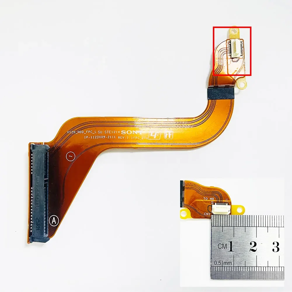 Pour Sony SVS13 SVS13A SVS131 SVS13AA11L SVS131B11T SVC131 FPC-270 V120 V121 ordinateur portable SATA disque dur HDD SSD connecteur câble flexible