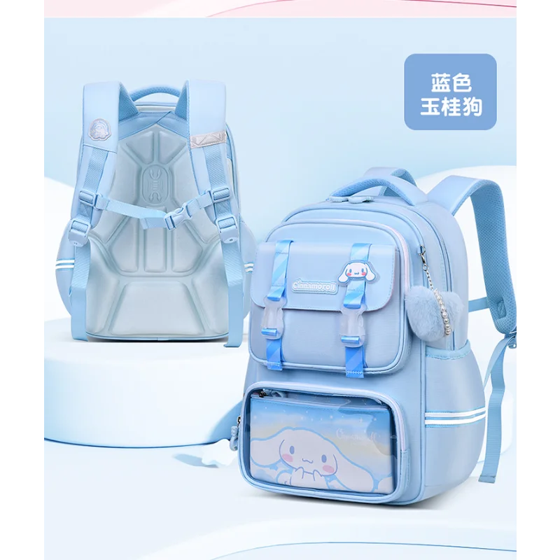 Sanrio New Clow M Student Schoolbag Cute Cartoon Casual and Lightweight Large Capacity Waterproof Backpack