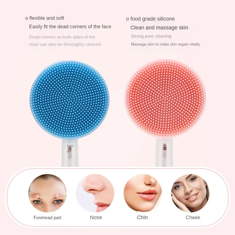 Cleansing Brush Pore Cleaning Facial Cleanser The Best Cleansing Tool For Acne Skin Wash Face Brush Skin Care Tools Anti-aging