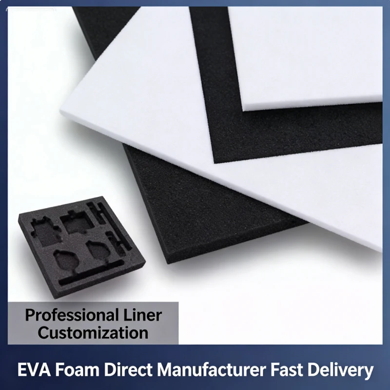 38-Degree Black EVA Foam Material for Cosplay Props and Model Making, EVA Foam Sheets for Impact Protection and Shock Absorption