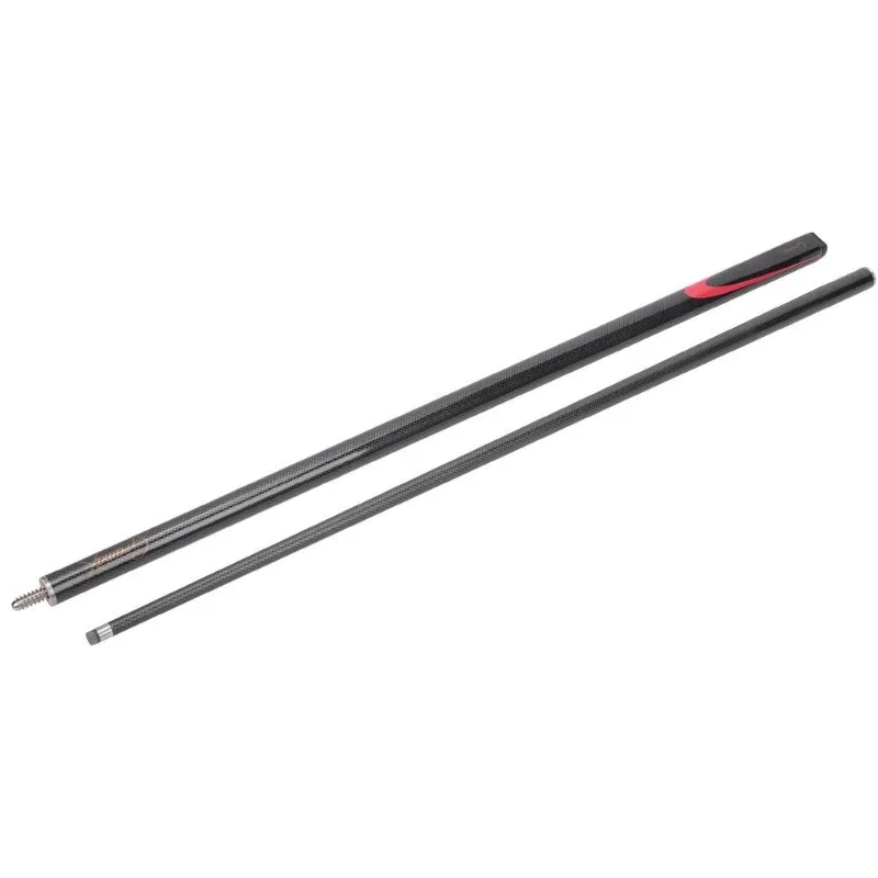 1/2 Small Head Billiard Cue Black Two-Piece Snooker Billiards Pool Cue