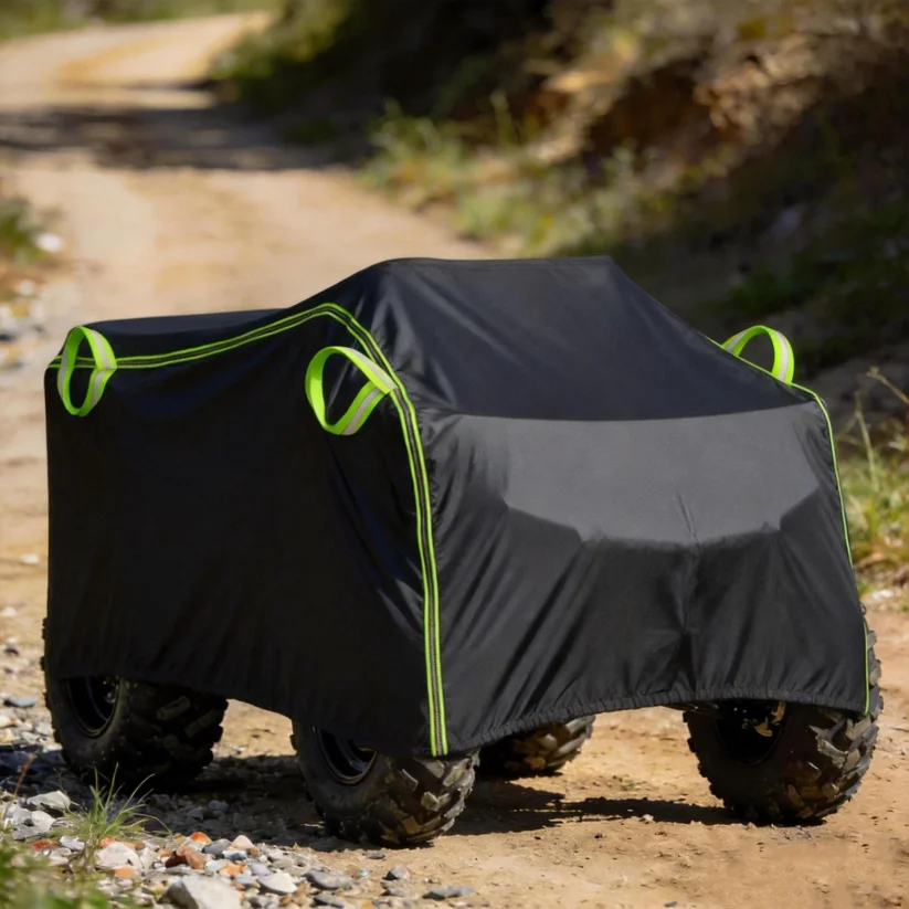

Quad Bike Atv Cover Universal Dust Uv Protector For Motorcycle Scooter Kart Motorbike For Polaris Hisun Yamaha Can-am Cfmoto
