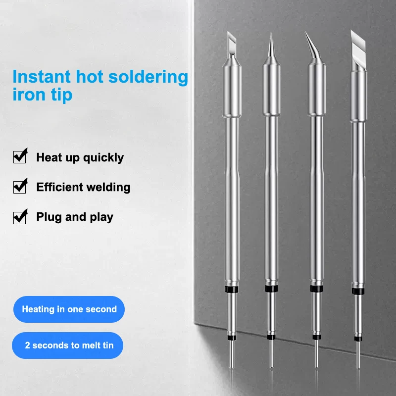 1 قطعة سبيكة لحام رقيق تلميح C210/C245/C115 سبيكة لحام تلميح اختياري لأدوات لحام الدقة JBC استبدال تلميح #4