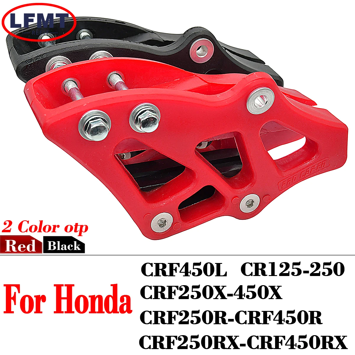 

Motorcycle Plastic Chain Guide Guard For Honda CR125 CRF450X CRF250RX CRF450RX CRF CR CR250 CRF250R CRF450R CRF250X 2002-2021