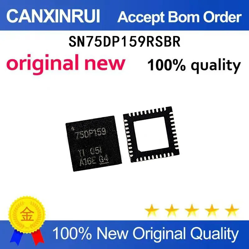 

(5-100 шт.) SN75DP159RSBR WQFN40 SN75DP159RGZR WQFN48 75DP159 совершенно новый оригинал