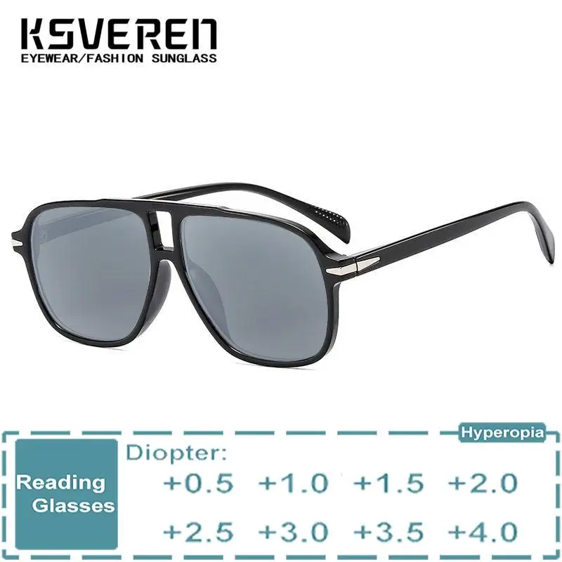 

Men Oval Reading Glasses Single Focus Presbyopic Eyeglasses Outdoor Shade Sun Sunglasses Customize Glasses Optical Glasses