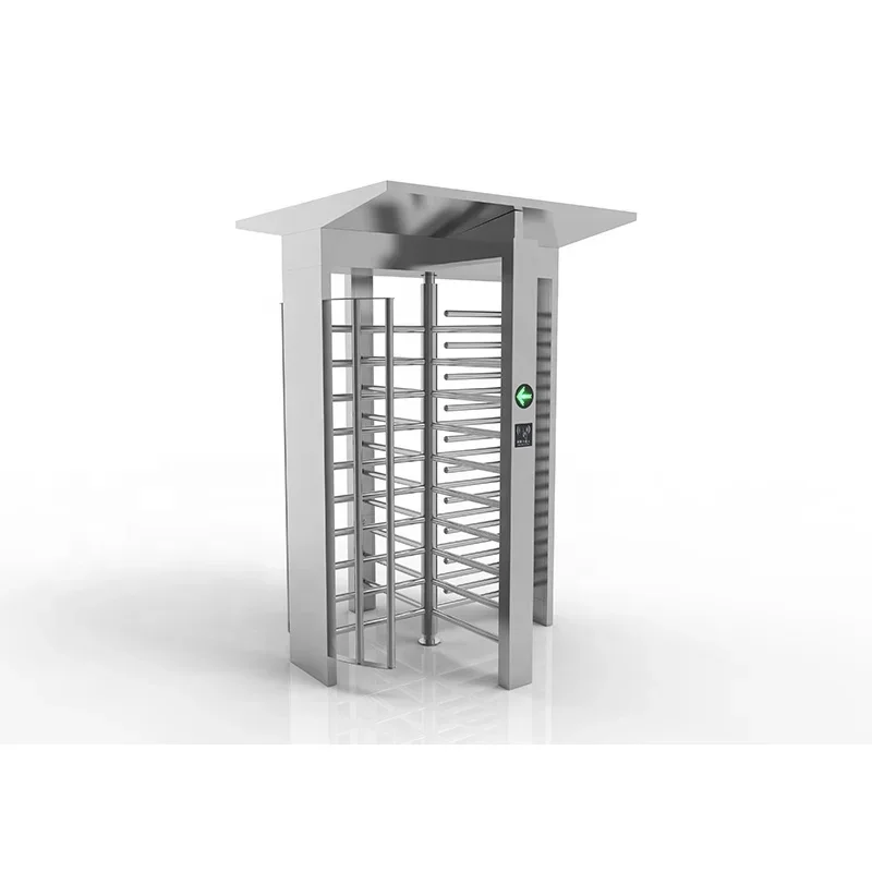 pedestrian turnstile gate access control portable turnstile gate full height turn style rotating door for container