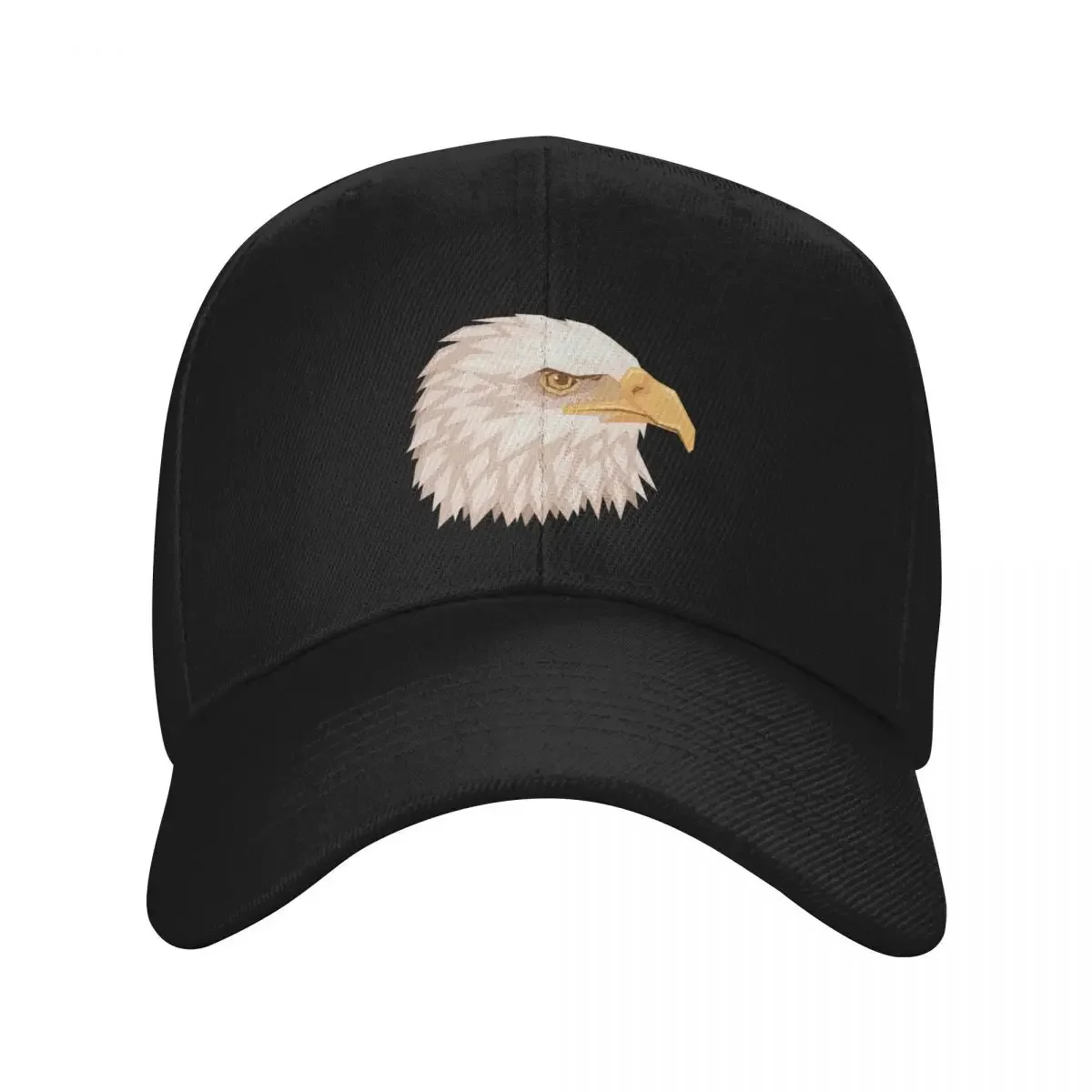 Low Poly Bald Eagle Head Baseball Cap Vintage Snapback Cap summer hat Men's Baseball Women's