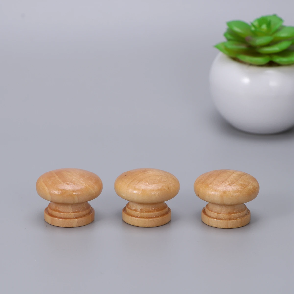 

30pcs Drawer Pulls Wood Door Pull H Knobs Cabinet Furniture Hardware Durable Easy Install Screws Included