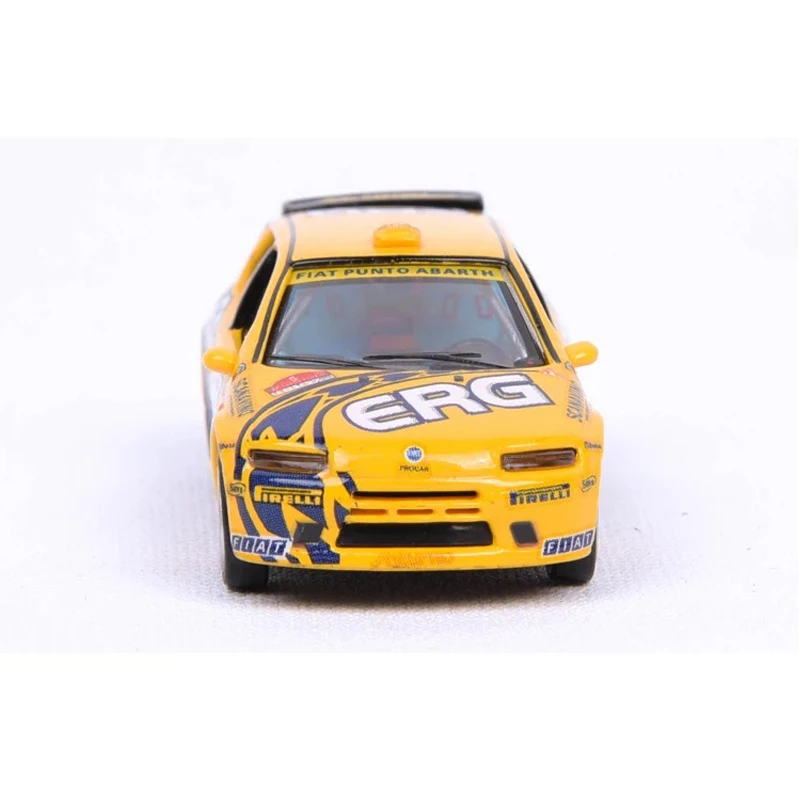 1:87 Handmade Punto Rally 2003 Plastic Car Model High-quality simulation Classic Car Model For Collection Decoration