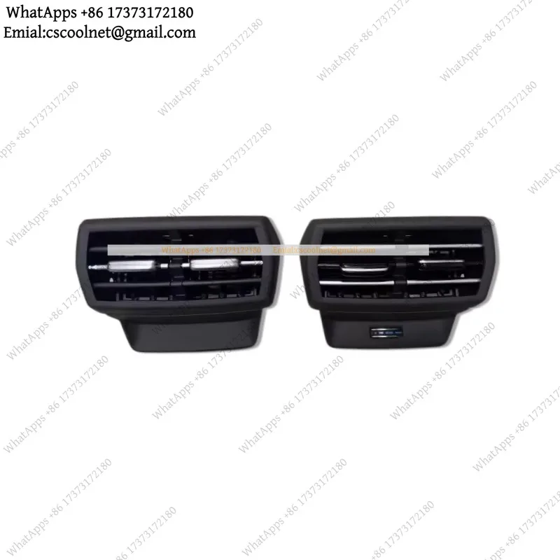 Rear Air Conditioning Vent 8YG 819 203 Compatible with A3 S3 8Y Car Interior Outlet Decorative Cover Auto Accessories