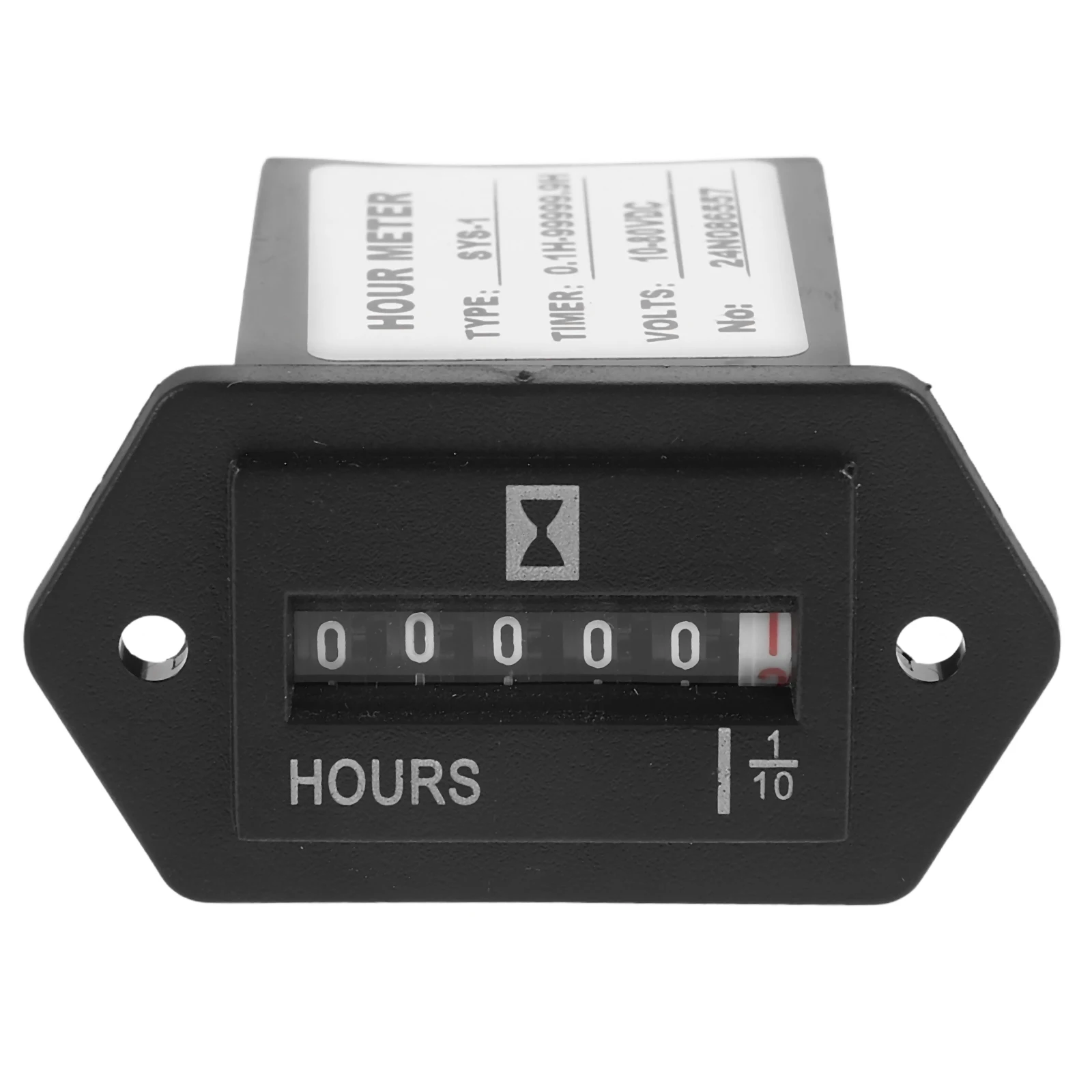 

Construction Machinery Timer Durable Engine Hour Meter for Lawn Mower Car Instrument Portable Timing Device Vehicle Interior