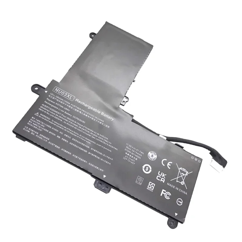 Imagem -04 - Bateria Nova do Portátil de Lmdtk Nu03xl para hp Pavilion X360 Convertible pc 11-u014ur Hstnn-ub6v Tpn-w117 Tpn-c128 843536541 844201850