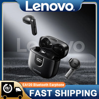 Lenovo Thinkplus EA120 Semi in Ear Bluetooth 5.4 Earphones Dual HD Mic Call Headphones HIFI Stereo Noise Reduction Game Headset