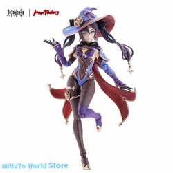In Stock MiHoYo Original Genshin Impact Mona Ver Garage Kits Movable Action Model Kits Astrologer Mona Genuine Birthday Gifts
