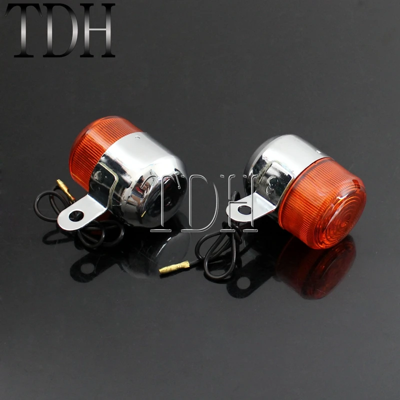 Front Rear Turn Signal Light Indicator Blinker Tail Flasher Lamp For Honda Dax ST CT Z50 50 70 125cc Chopper Cafe Racer Bobber