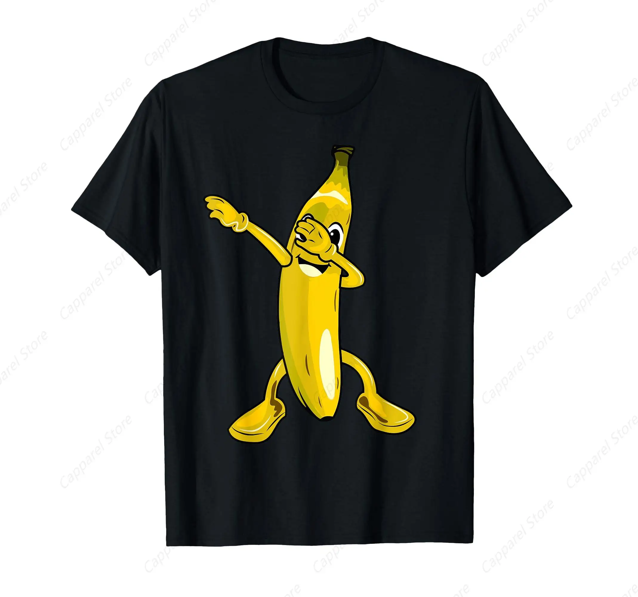 Cool Dab Banana is Dabbing Cute Fruit Lover Gift T-Shirt for Men Women Cotton Top Tee