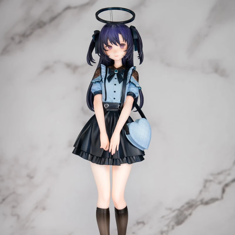 1/7 Hayase Yuuka الأزرق الأرشيف غير مصبوغ غير مصبوغ GK الأبيض الراتنج أطقم منمذجة W_5736 #1