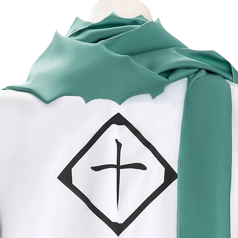 Disfraz de Toshiro Hitsugaya para hombre y mujer, traje de Cosplay de capitán Death Divisi, número 10