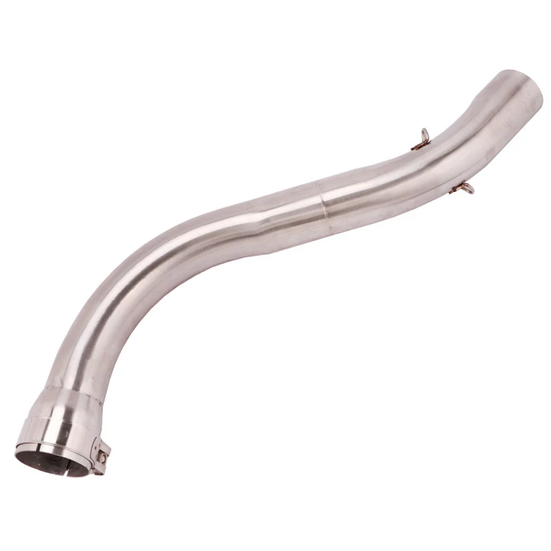 Slip On For Benelli 752S BJ752 BJ 752 Motorcycle Exhaust Escape Systems Middle Link Pipe Muffler Stainless Steel