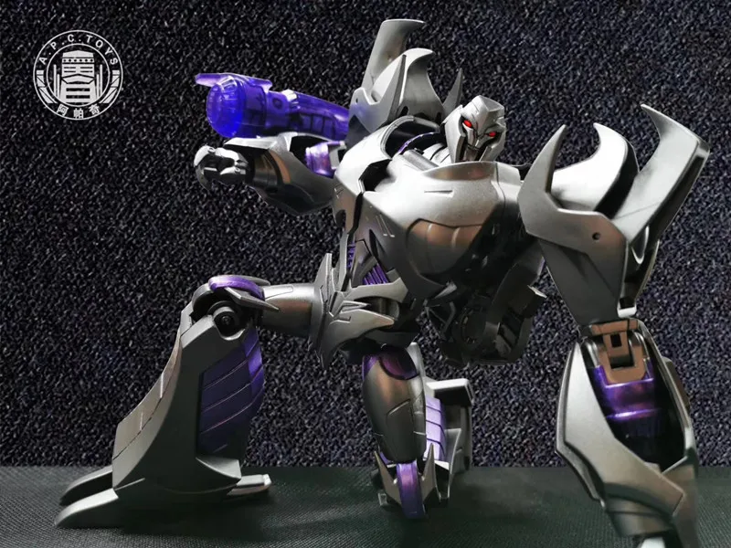 Transformatiespeelgoed Geschilderd met metallic zilveren verf APC TOYS Apache's Dark Leader: TFP Leader's Proof Boys Toys