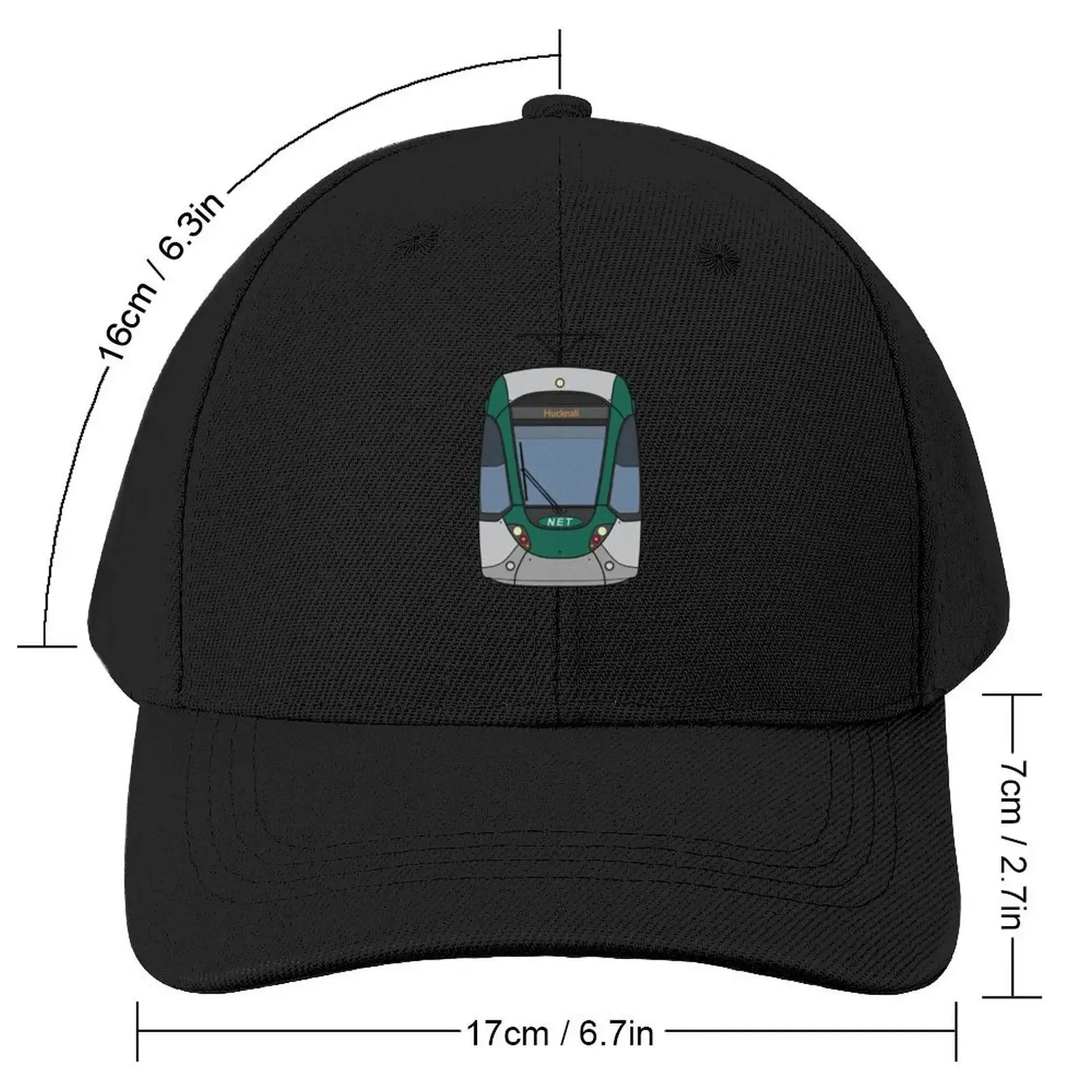 Nottingham Tram Baseball Cap Designer Hat Anime Sunhat Female Men's