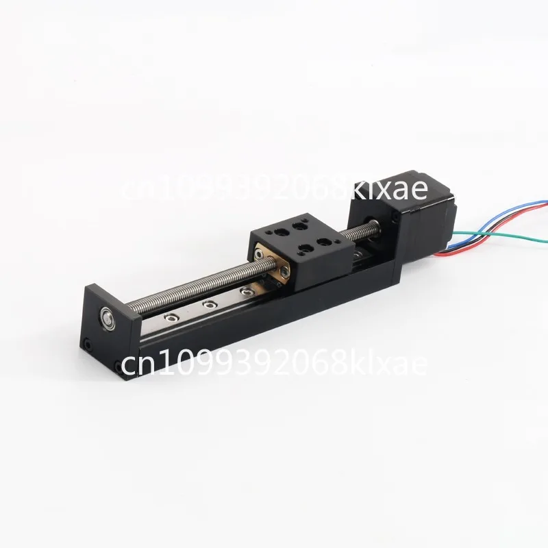 T6*1 2 4 6 12Miniature 28 Stepper Motor Linear Guide Slide Small Module Linear Guide, Screw Diameter 6MM