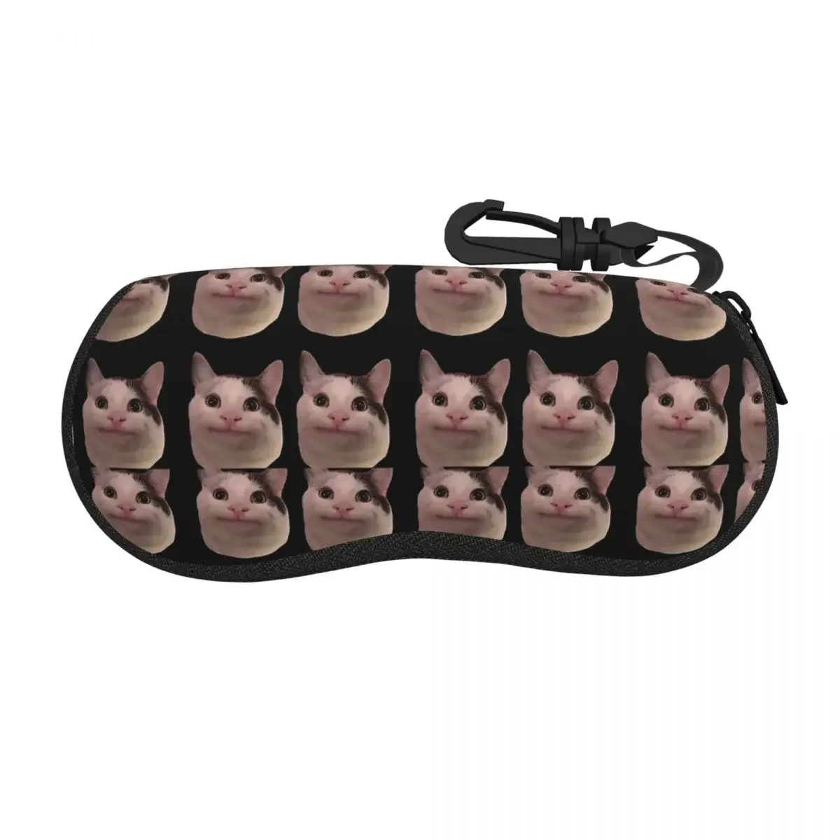 Beluga Cat Discord Pfp شل نظارات حافظة حامية صندوق النظارات الشمسية النساء الرجال لينة النظارات حقيبة الحقيبة