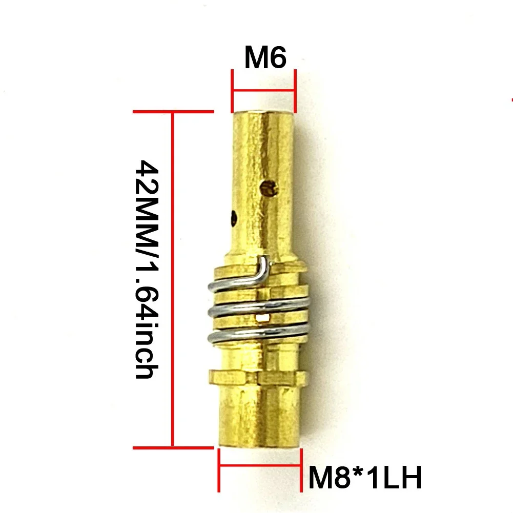 10/5/2pcs 15AK MIG Torcia Consumabili di Saldatura Torcia Ugello Gas Punte Supporto Per Saldatrice MIG Accessori