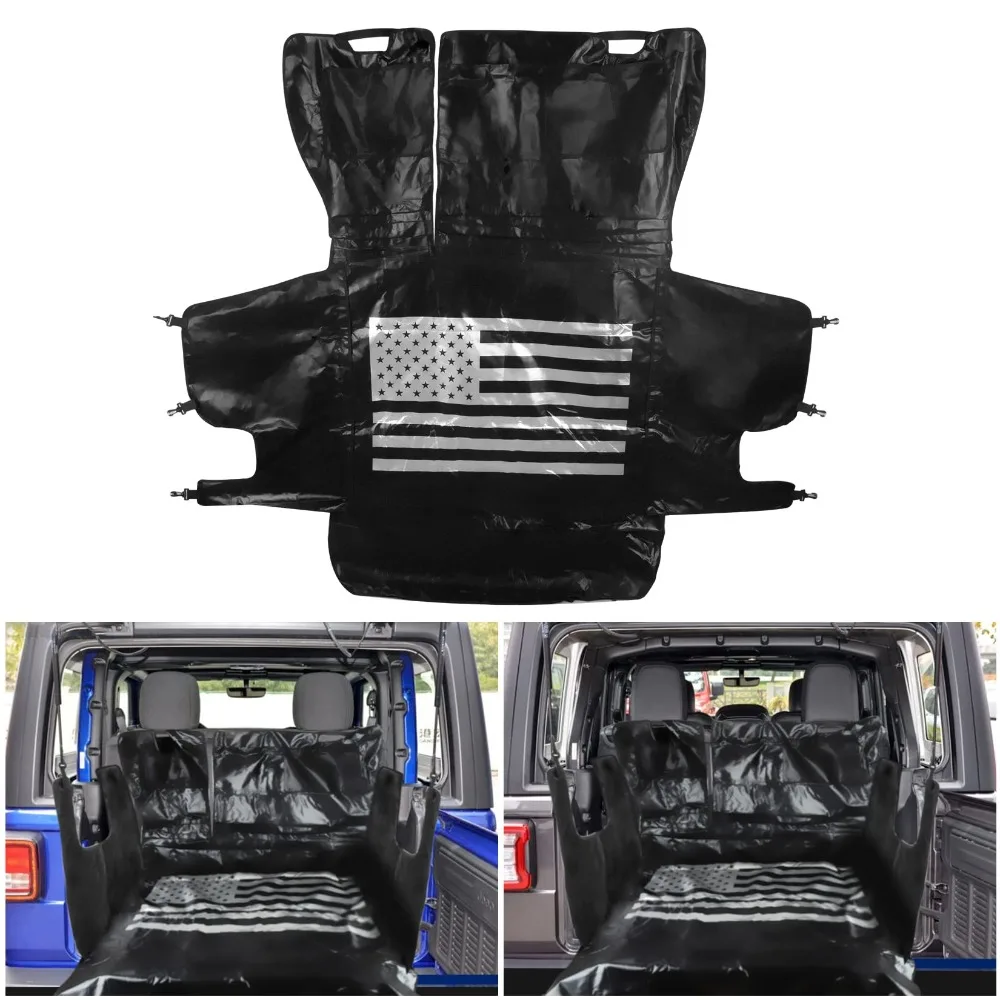 

Car Trunk Cargo Cover Rear Liner Seats Storage for Wrangler JK 2007-2017 for jeep Wrangler JL 2018-2019