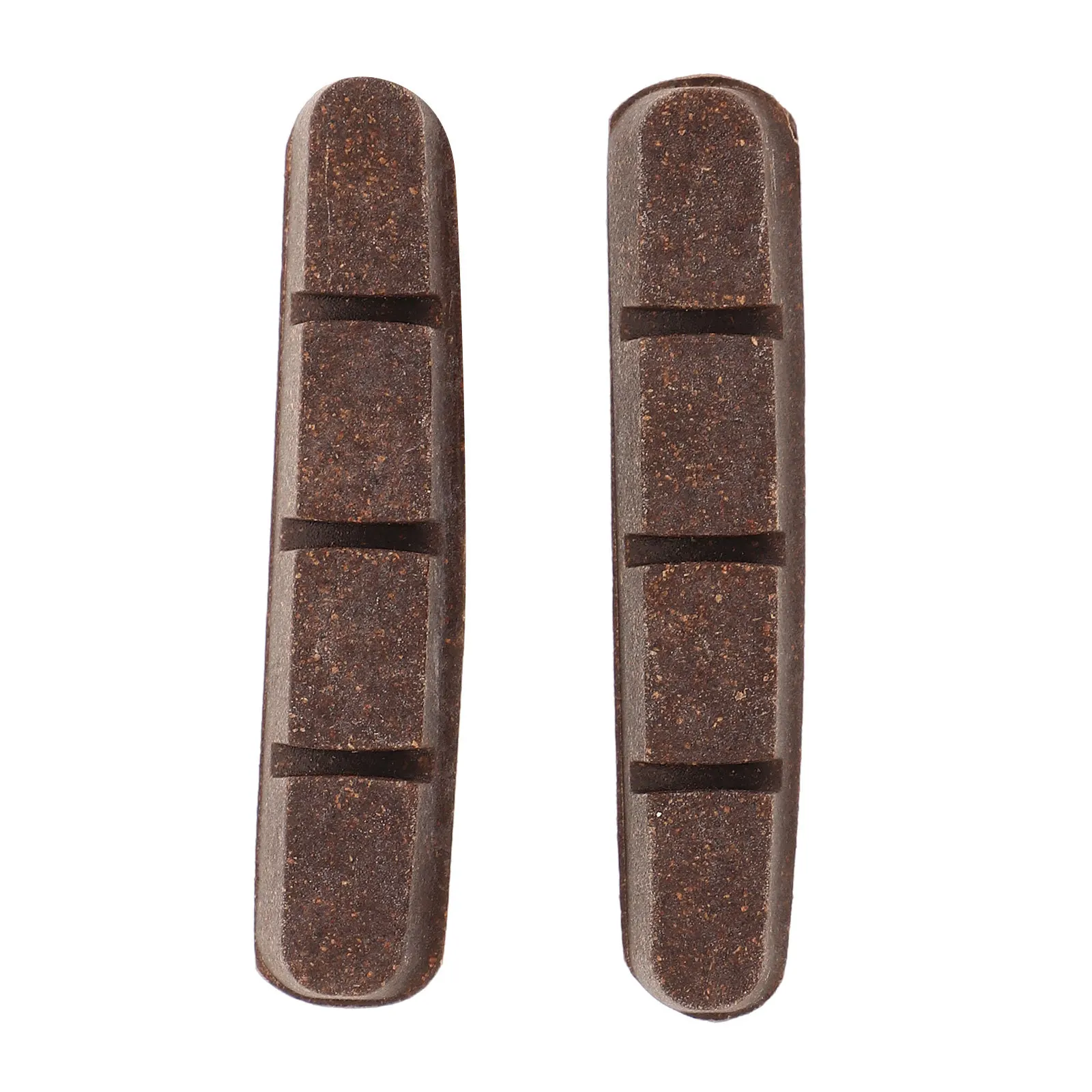 

1Pair Carbon Rim Brake Pads Cork Material for Road Bikes System Enhanced Stopping Absorption Durable