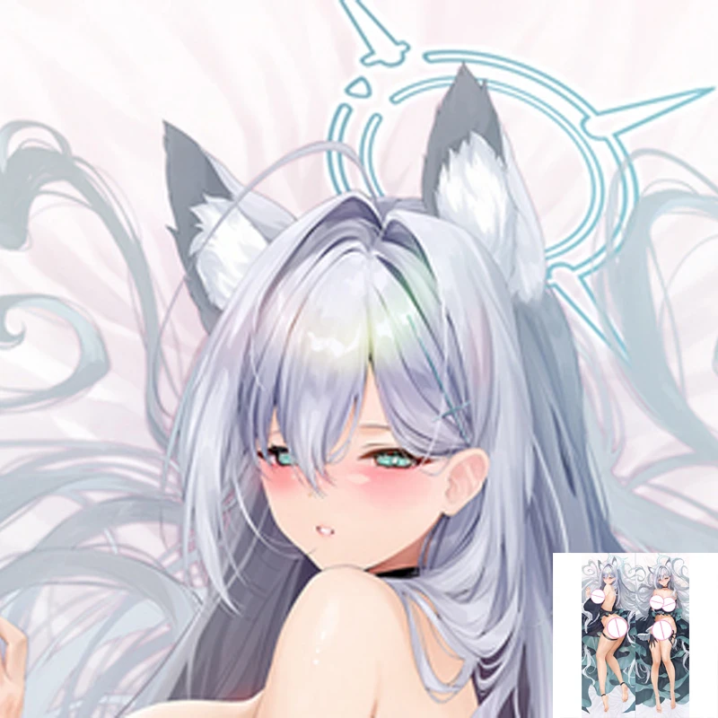 

Dakimakura Anime Pillow Cover Seduce Beautiful Women With Giant Breasts Double Sided Print 2Way Cushion Cover Xmas Gifts