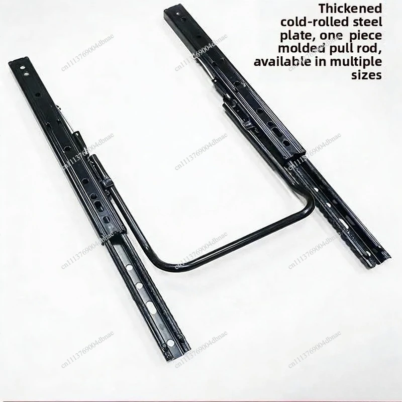 Car seat universal slide rail extended track can be moved front, rear, left and right