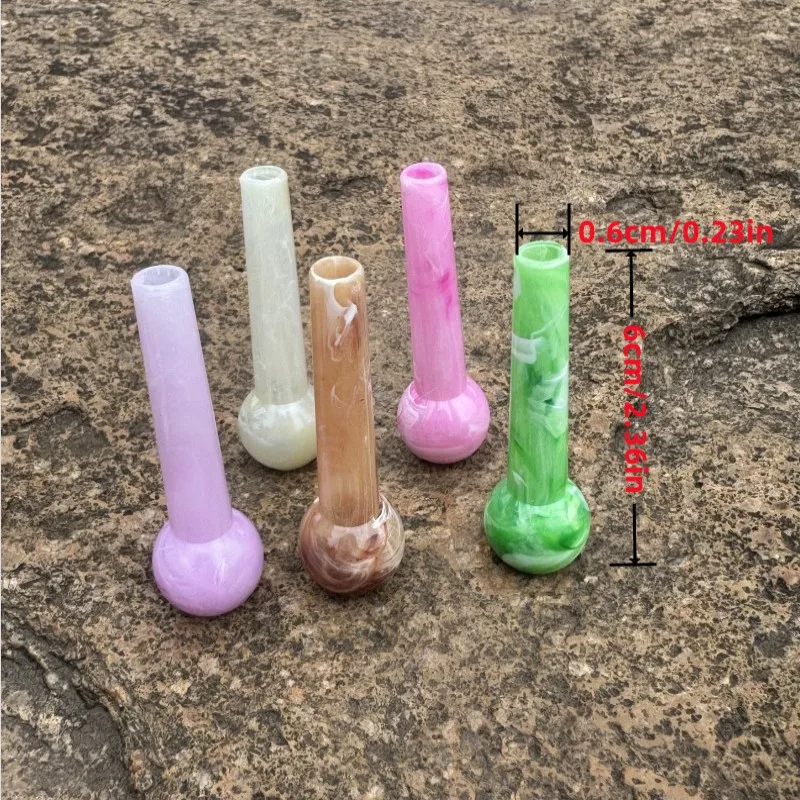 Pontas de boca de narguilé de acrílico engrossado-pontas coloridas reutilizáveis sem revestimento para sheesha, chicha narguile duráveis e higiênicas