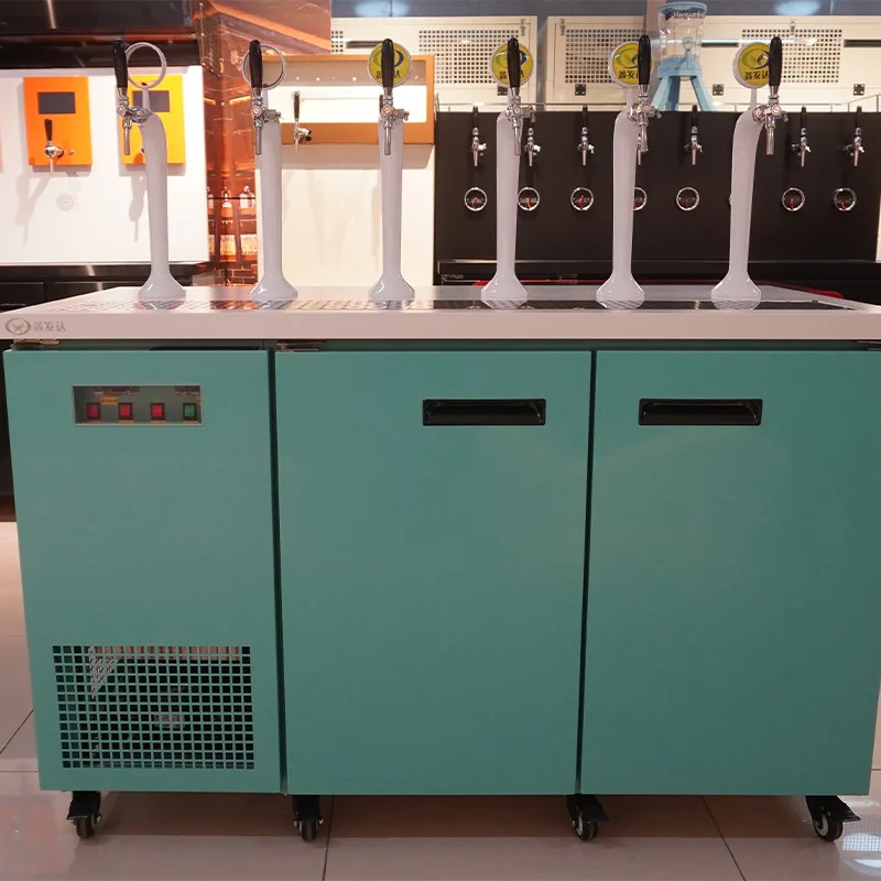 Custom Commercial Beer Machine Refrigerated Draft Beer Machine Fresh Beer Dispenser Craft