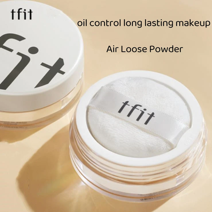 tfit Translucent Set Finishing Powder With Puff Soft Focus Loose Powder 7g Cosmetics Face Makeup