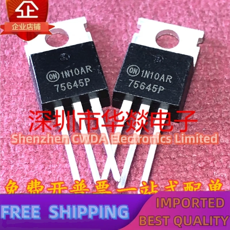 10PCS-20PCS  75645P HUF75645P3  TO-220 75A 100V   In Stock Can Be Purchased