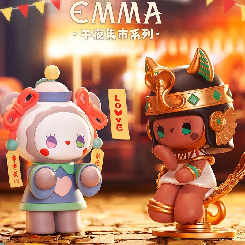 Emma The Secret Forest Midnight Fair Series, Caja Sorpresa con Figuras de Anime Kawaii, Muñecas Coleccionables